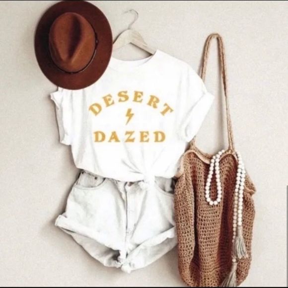 ‘Desert Dazed’ SOFT Cotton Tee - Picture 1 of 3